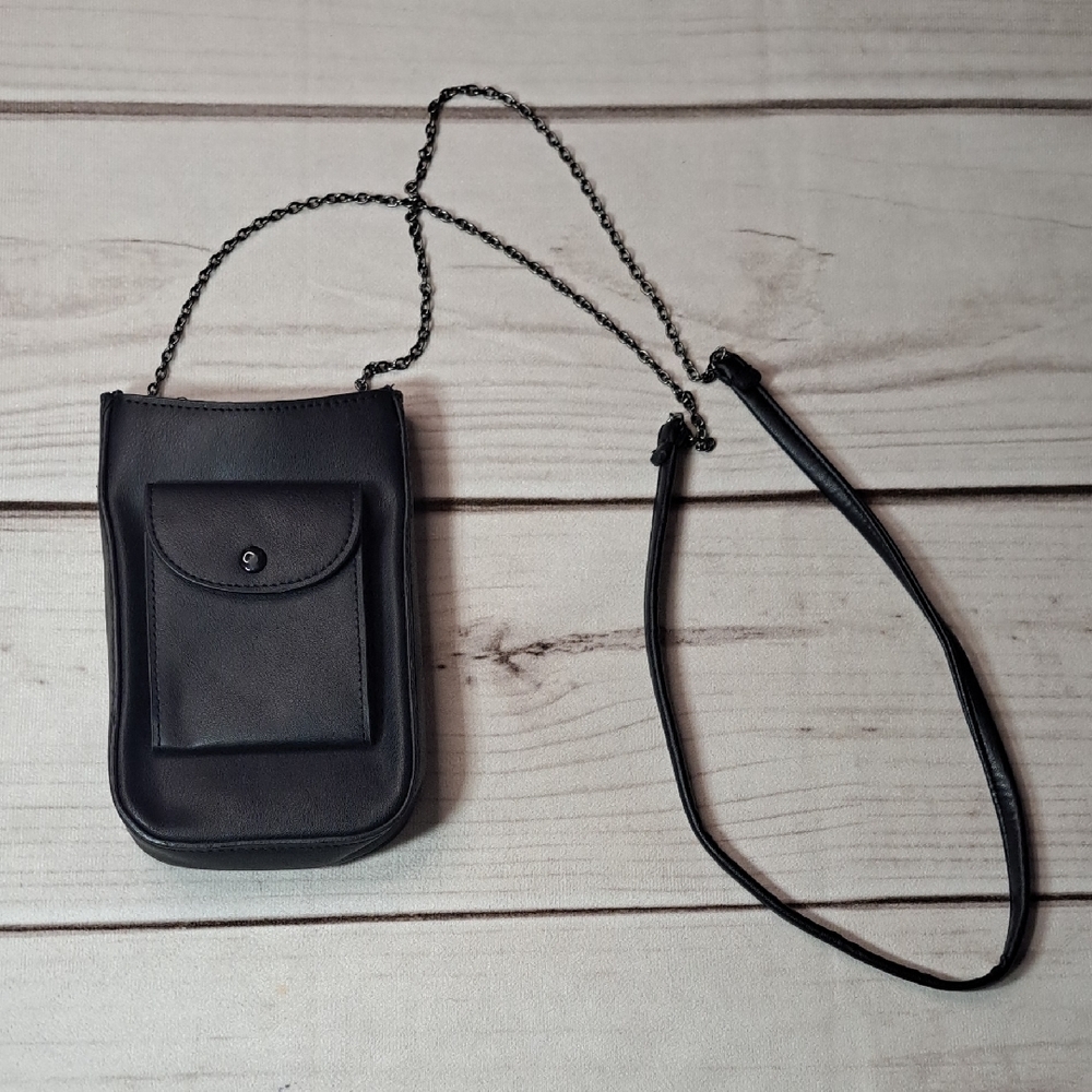 Black Chain Strap Small Shoulder Bag